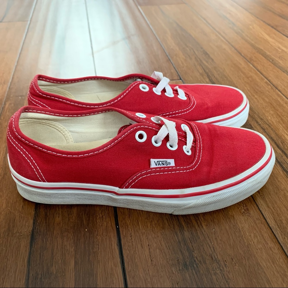 Red Vans